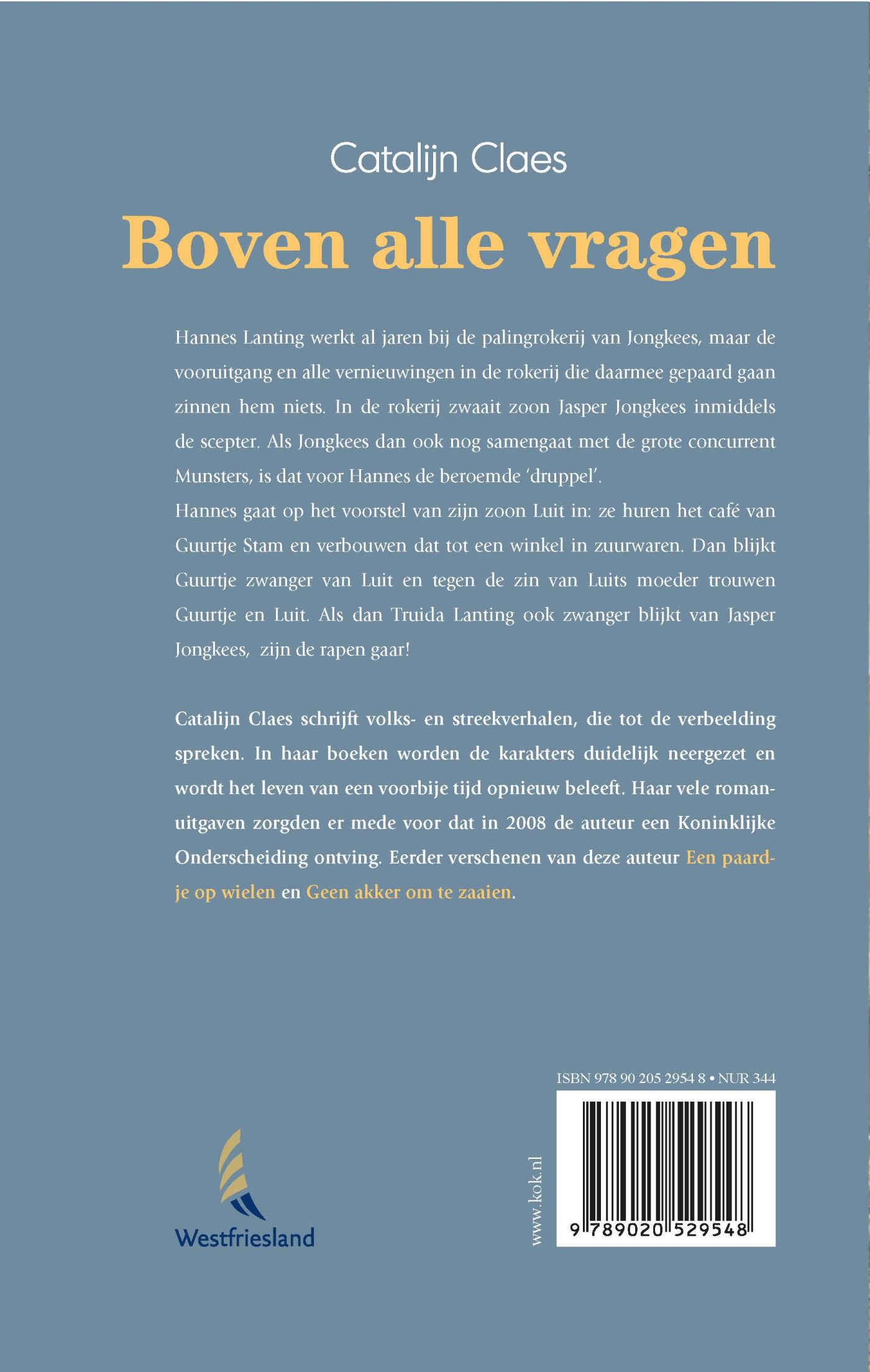 Achterkant van Boven alle vragen