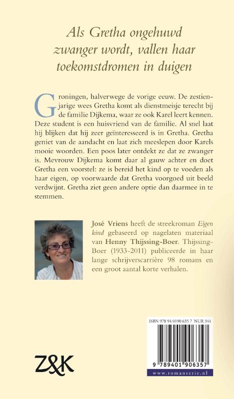 Achterkant van Eigen kind