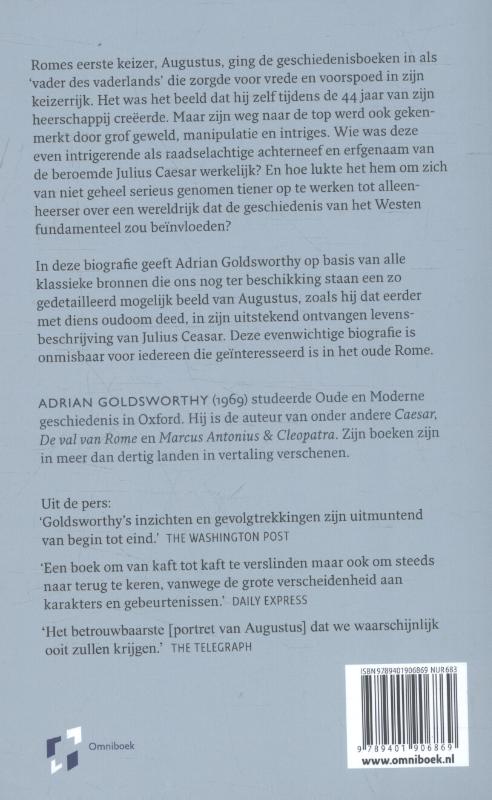 Achterkant van Augustus