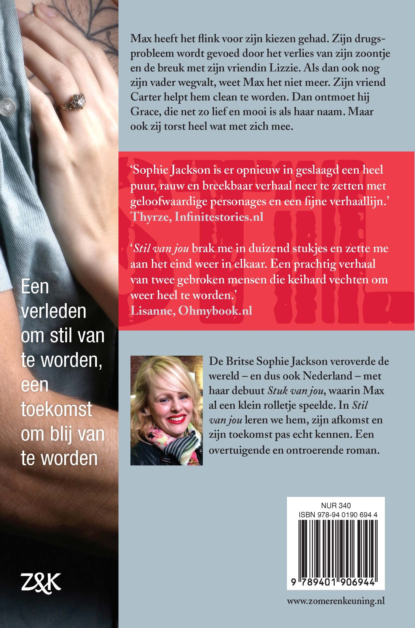 Achterkant van Stil van jou