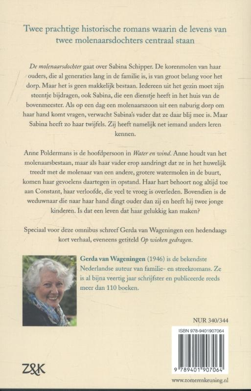 Achterkant van Op wieken gedragen