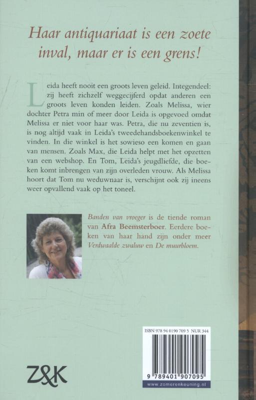 Achterkant van Banden van vroeger