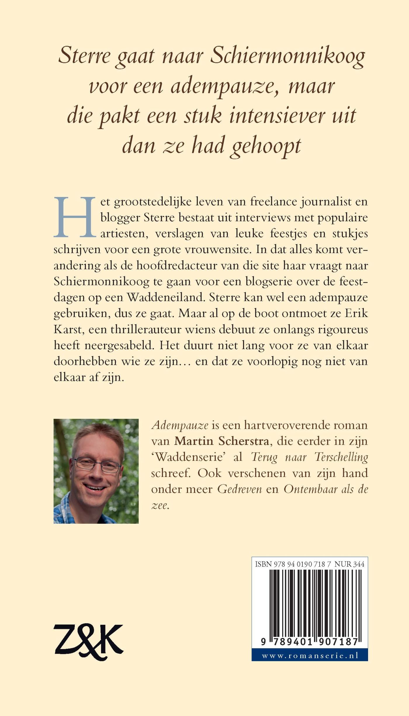 Achterkant van Adempauze
