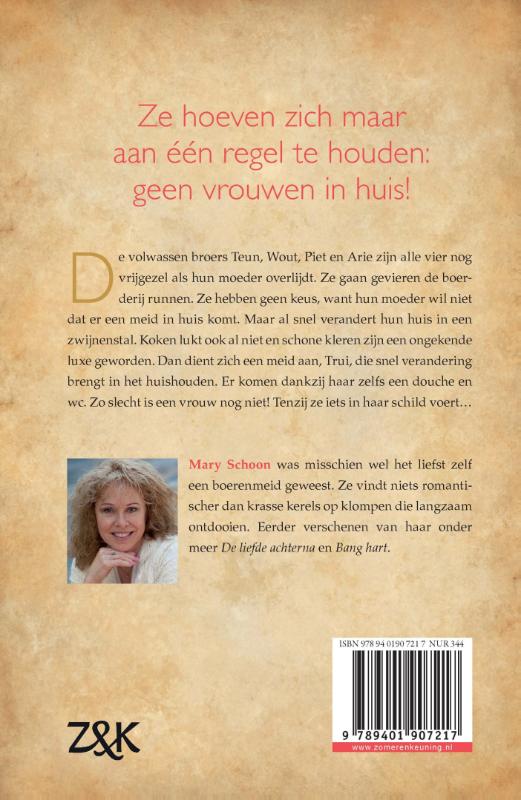 Achterkant van Belofte aan een moeder