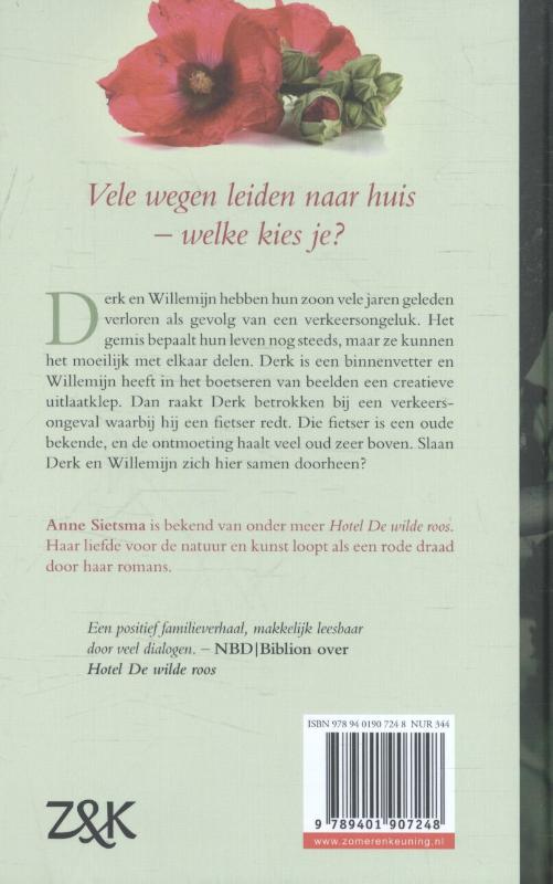 Achterkant van De weg naar huis
