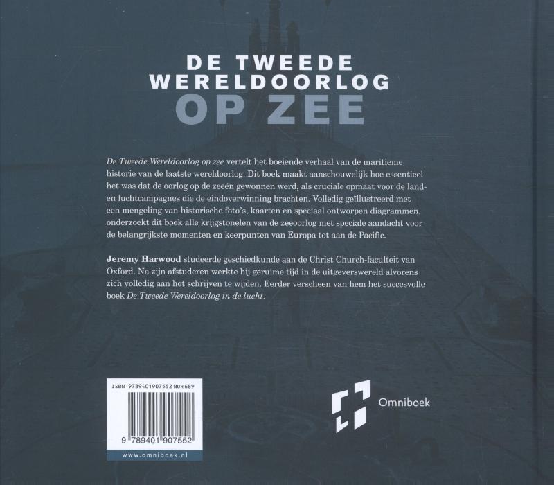 Achterkant van De Tweede Wereldoorlog op zee