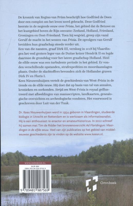 Achterkant van Strijd om West-Frisia