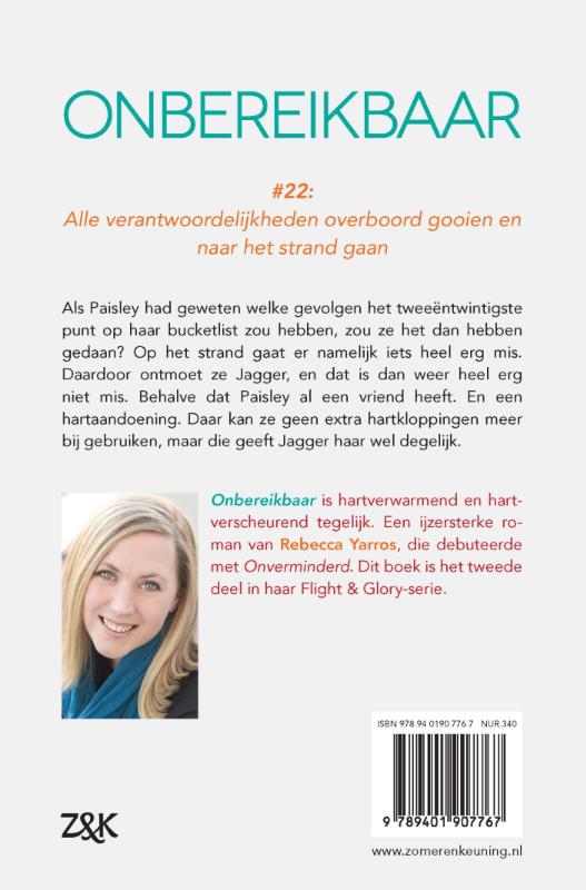 Achterkant van Onbereikbaar