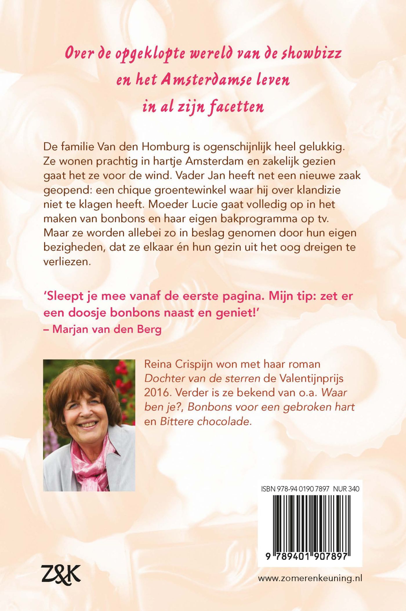 Achterkant van Zo puur als chocola