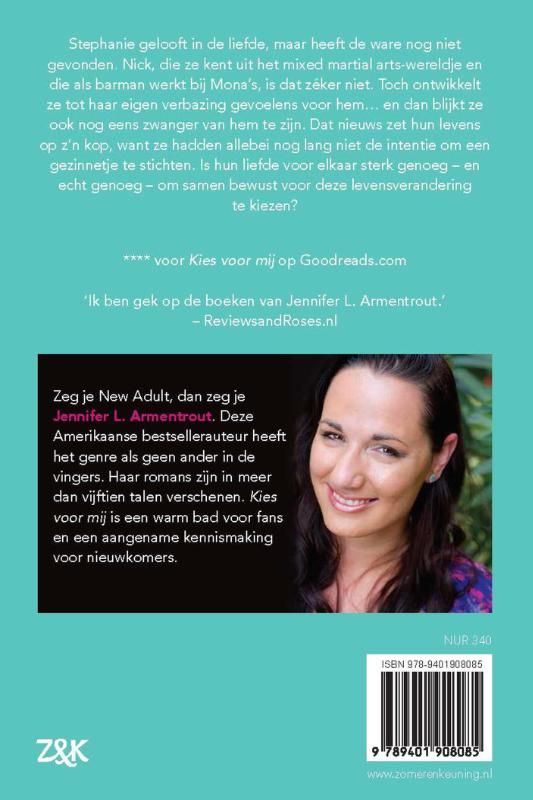 Achterkant van Kies voor mij