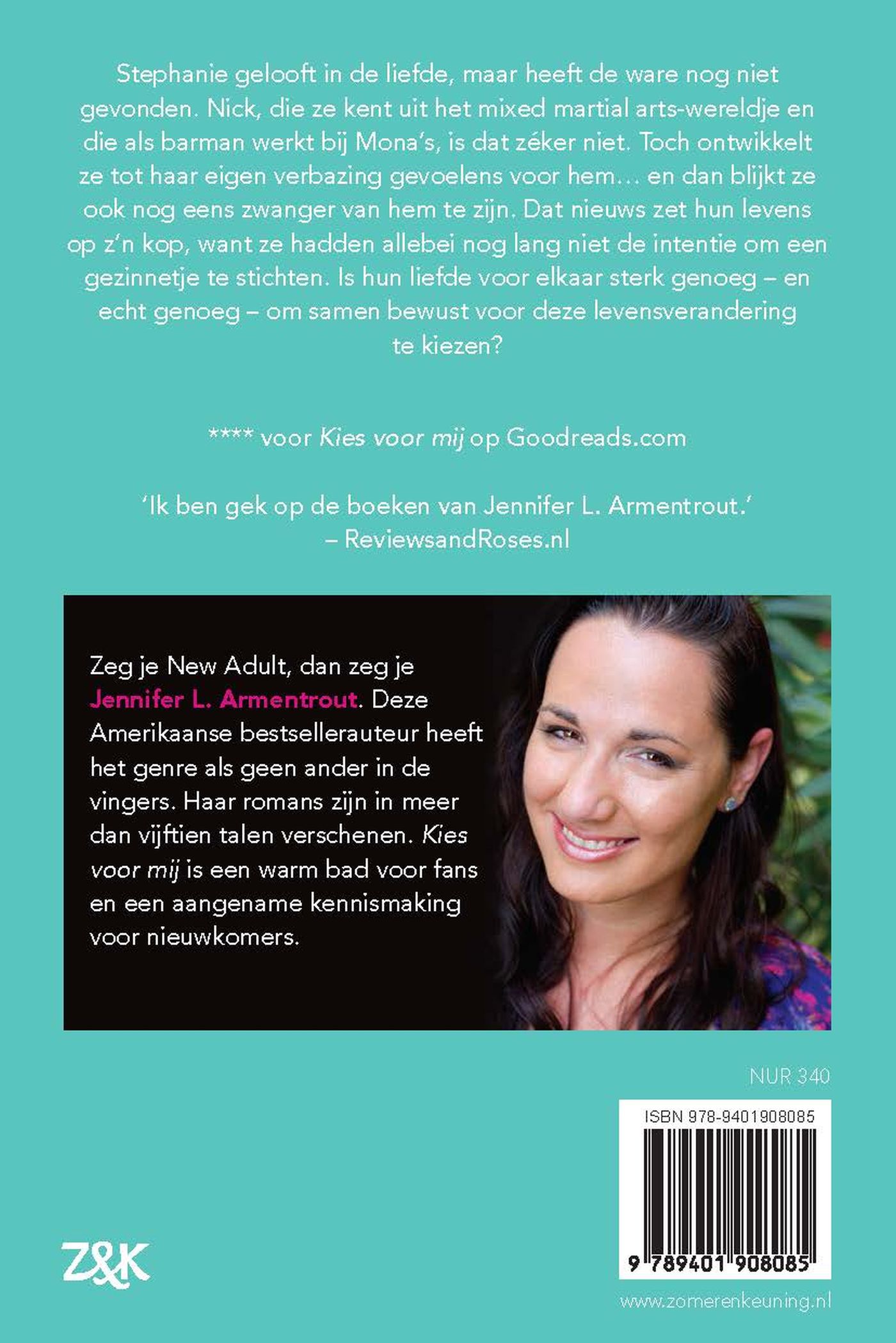 Achterkant van Kies voor mij