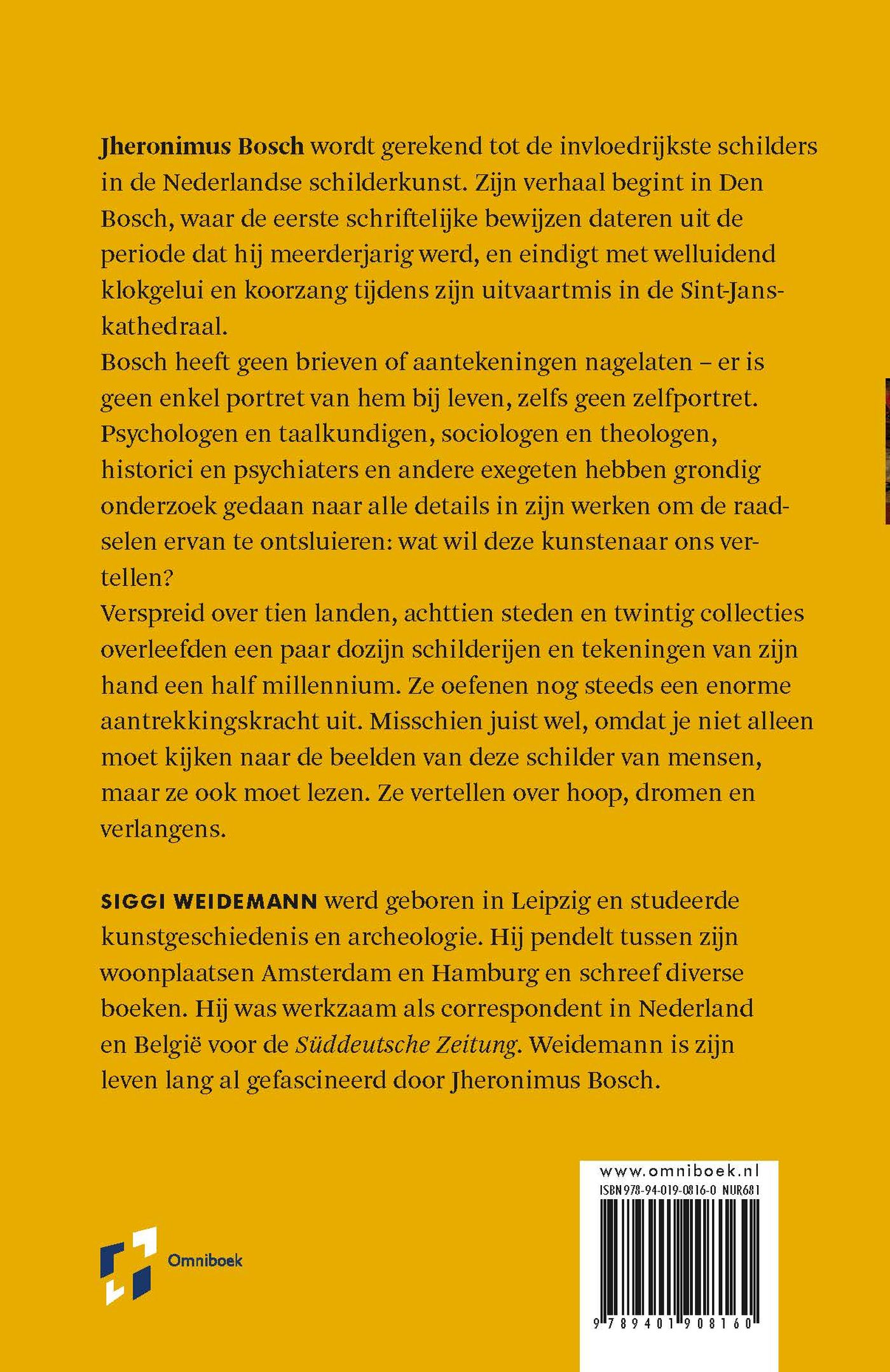 Achterkant van Jheronimus Bosch