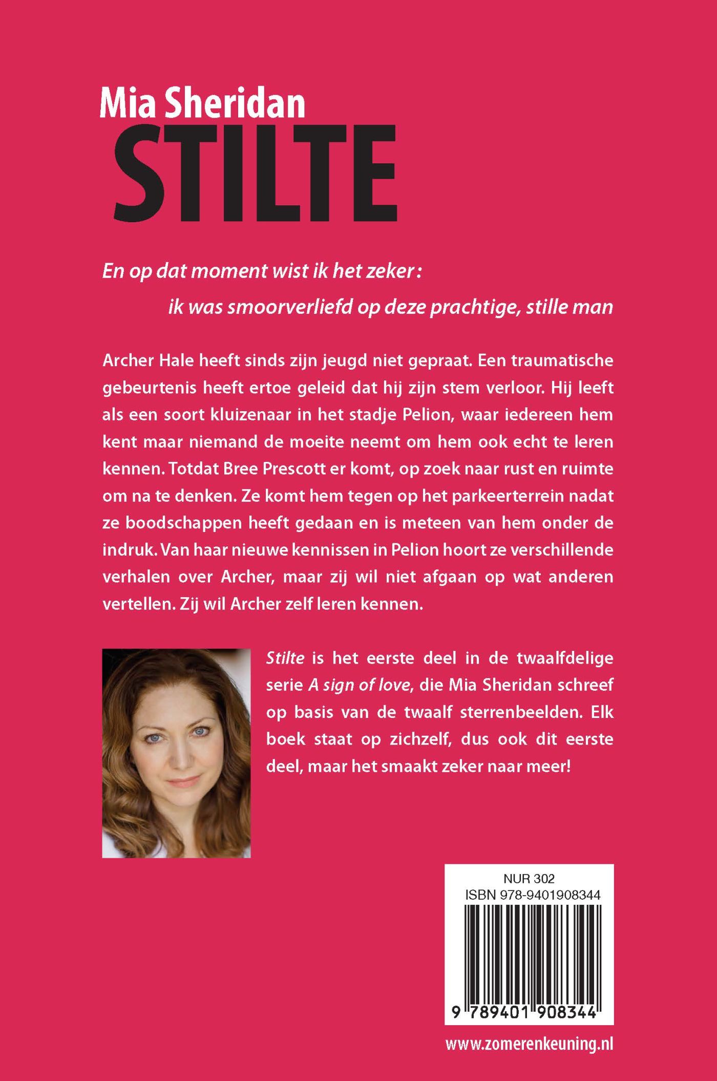 Achterkant van Stilte