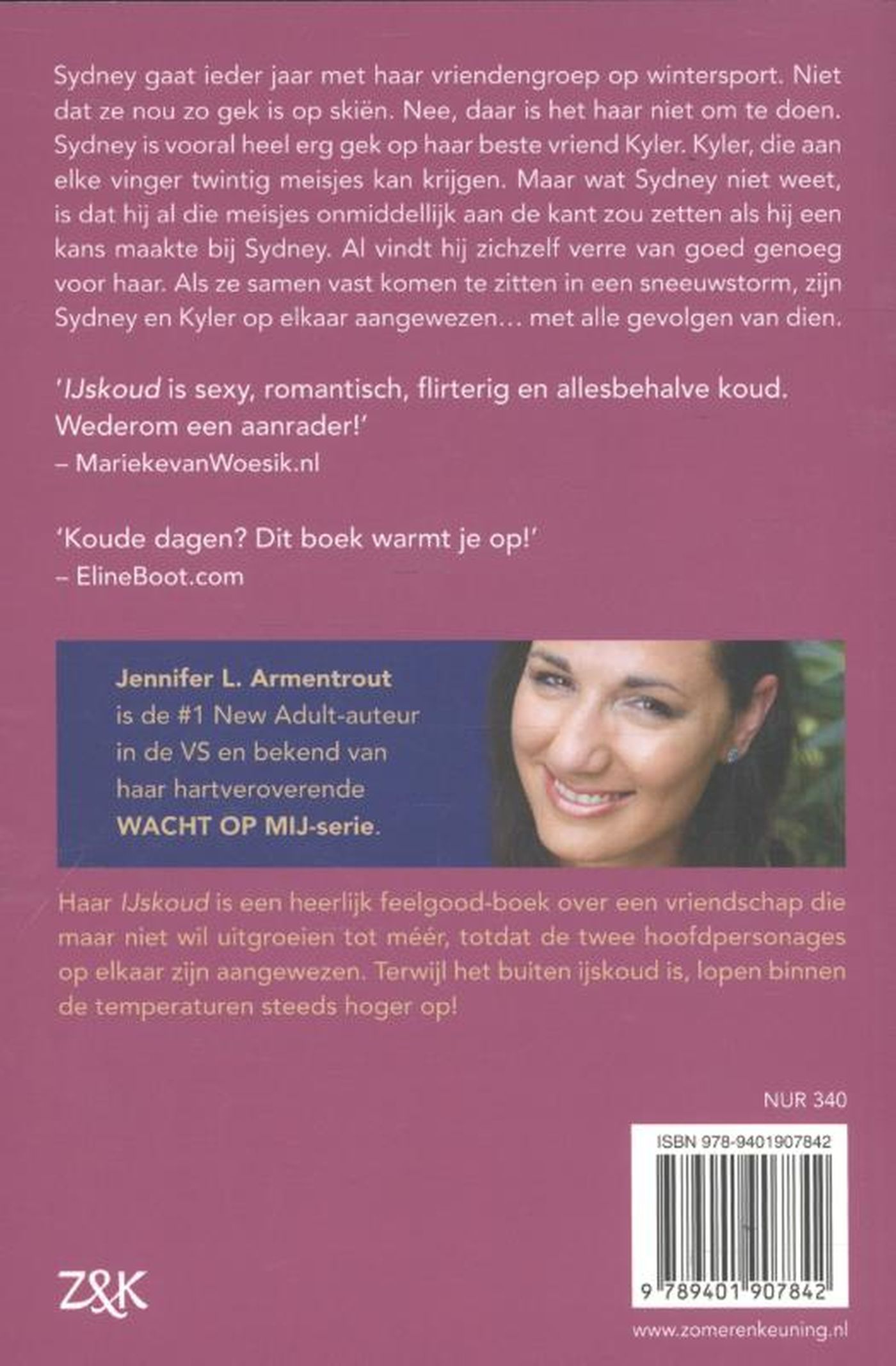 Achterkant van IJskoud