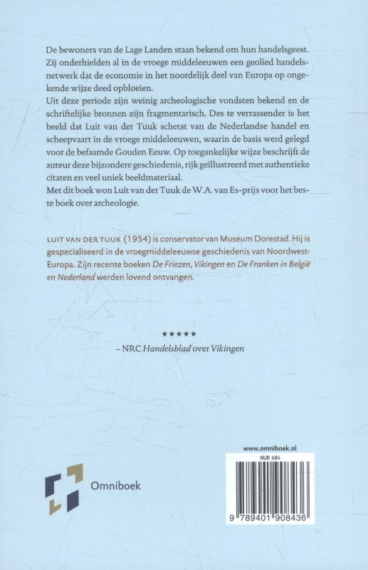 Achterkant van De eerste Gouden Eeuw