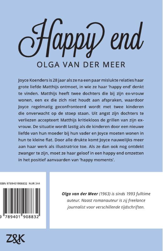 Achterkant van Happy end