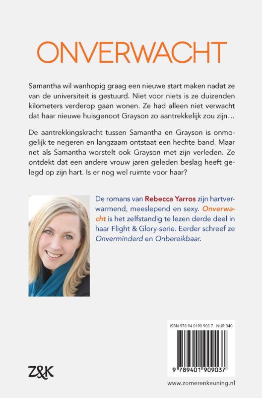 Achterkant van Onverwacht