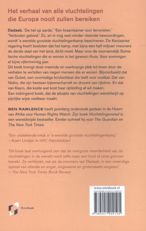 Achterkant van Vluchtelingenstad