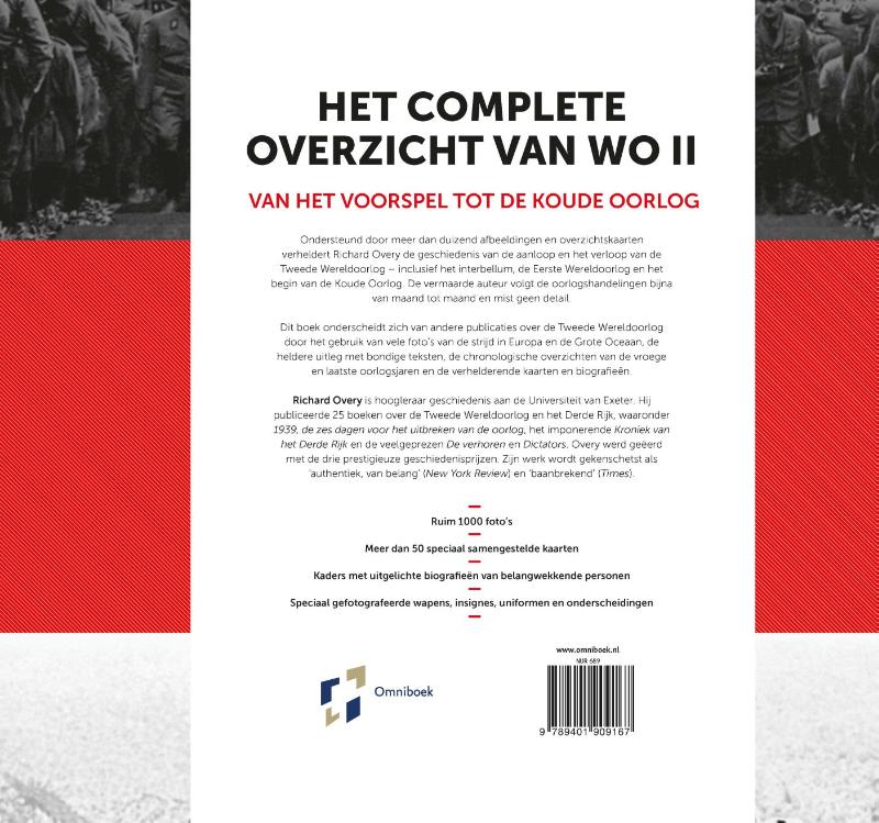 Achterkant van De Tweede Wereldoorlog
