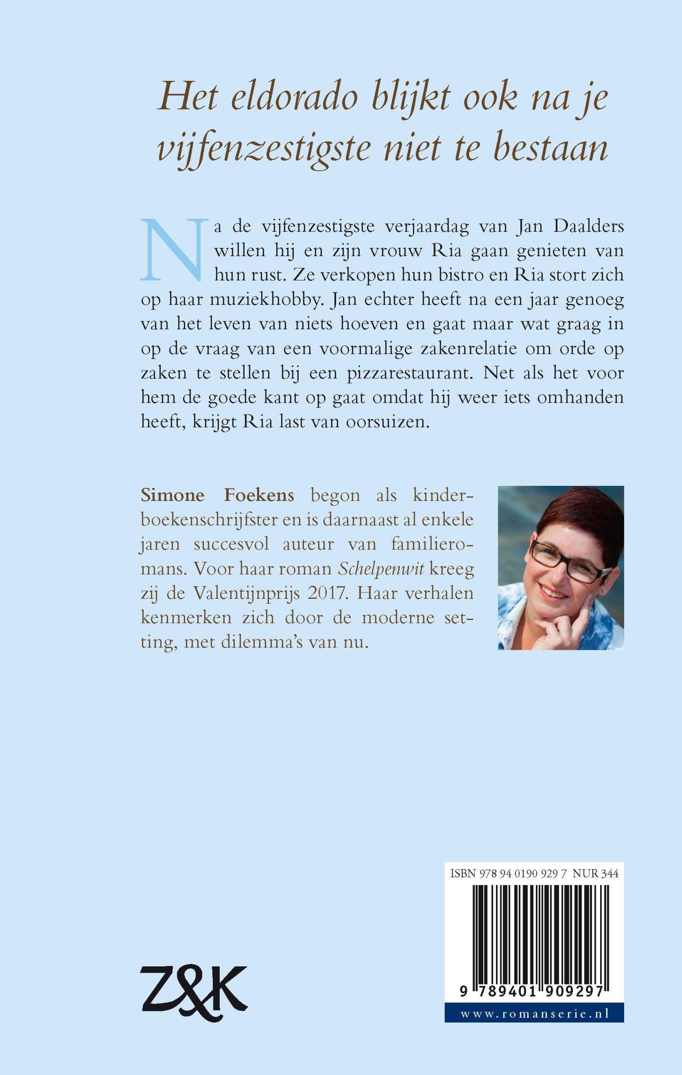 Achterkant van Nooit meer stil