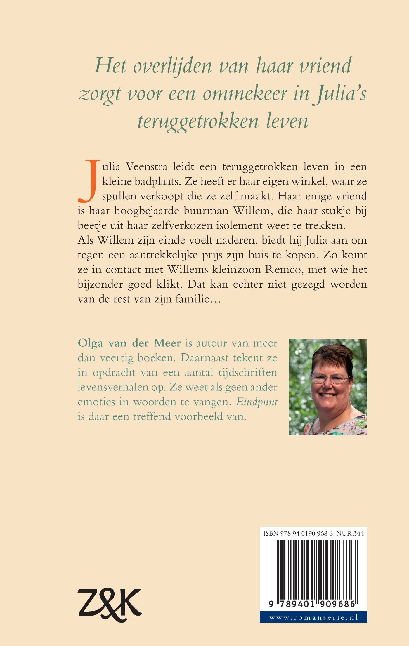 Achterkant van Eindpunt