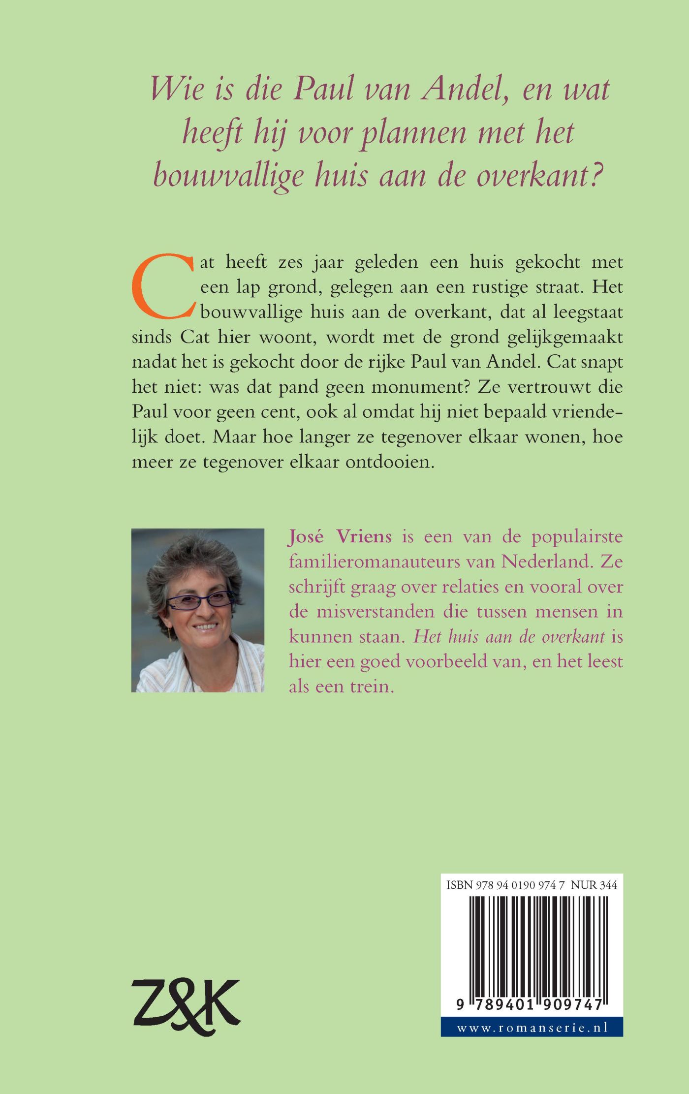 Achterkant van Het huis aan de overkant