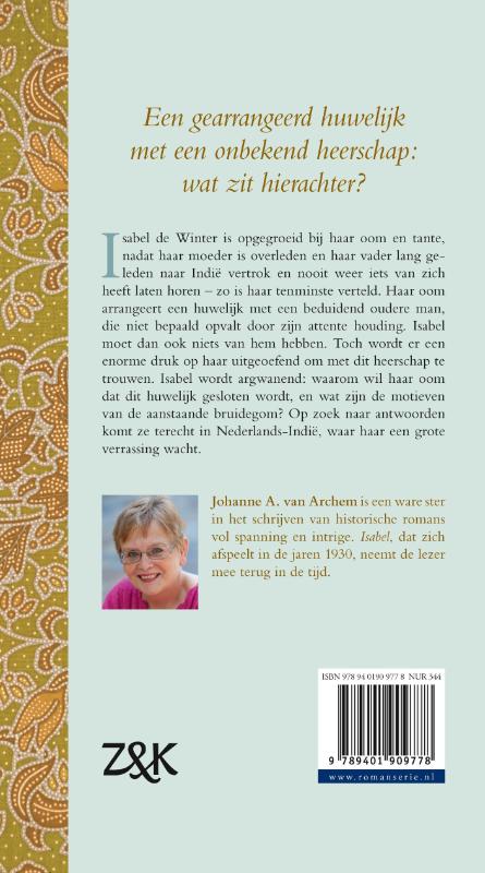 Achterkant van Isabel