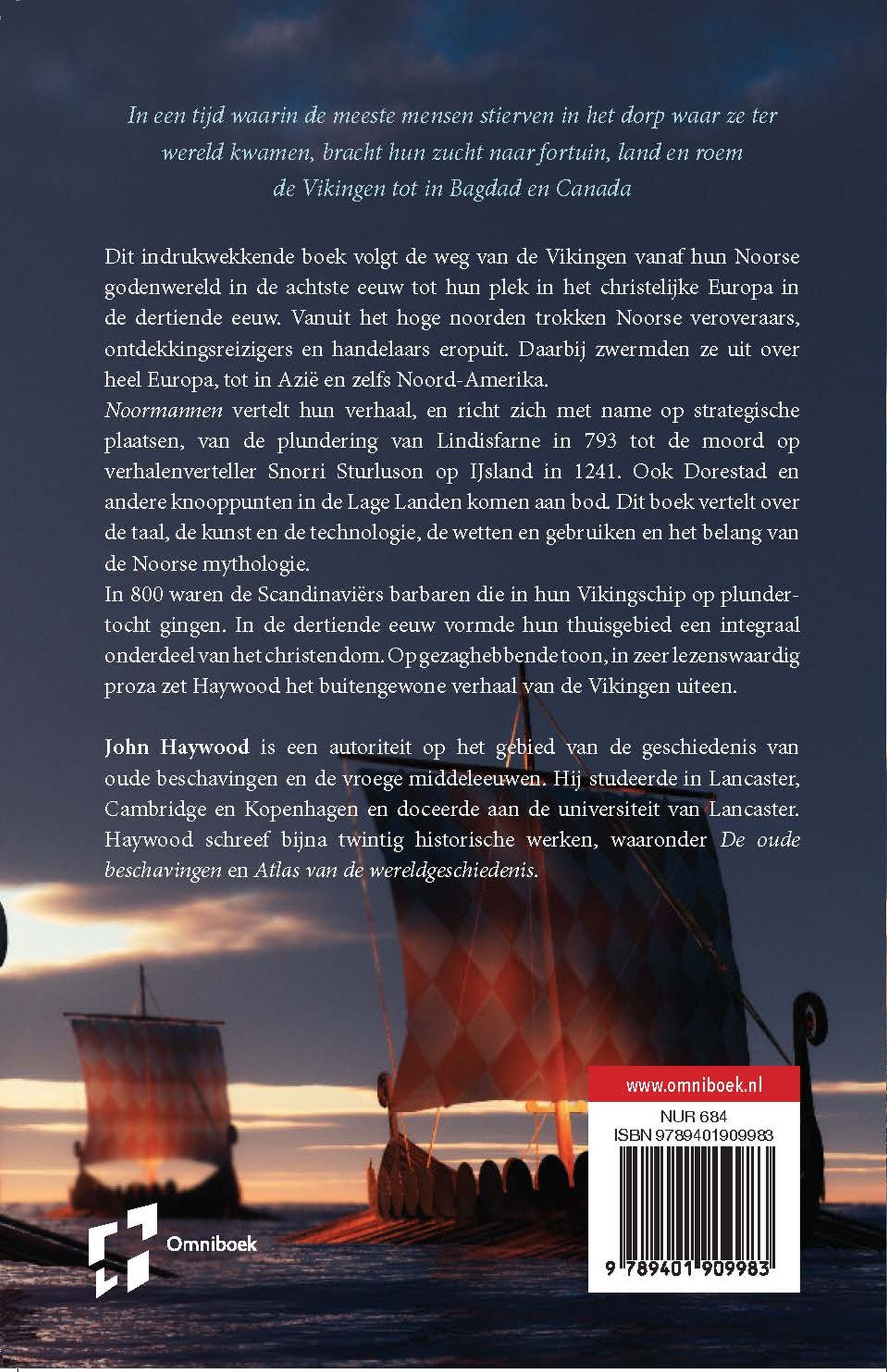 Achterkant van Noormannen
