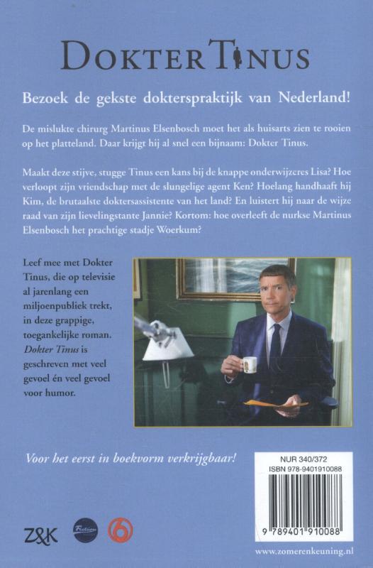 Achterkant van Dokter Tinus