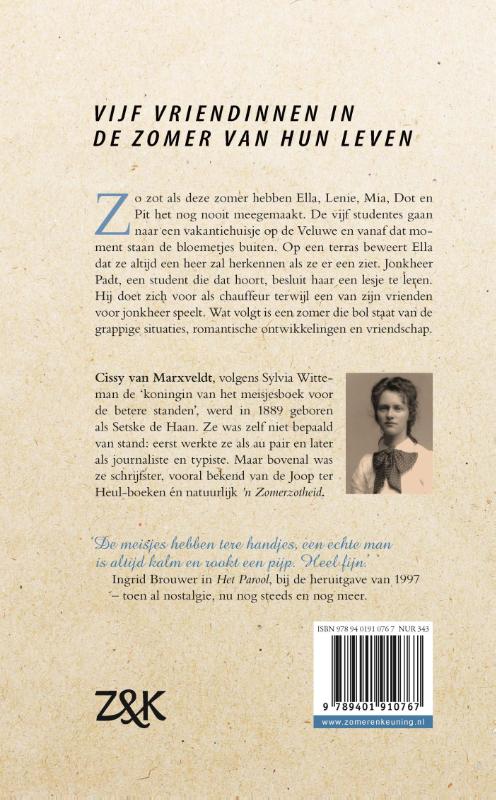 Achterkant van 'n Zomerzotheid