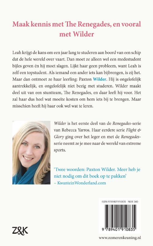 Achterkant van Wilder
