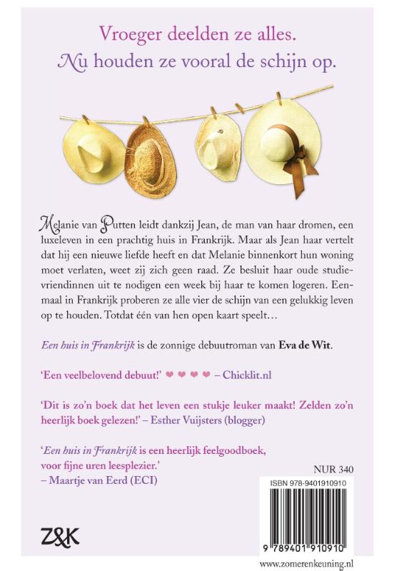 Achterkant van Een huis in Frankrijk