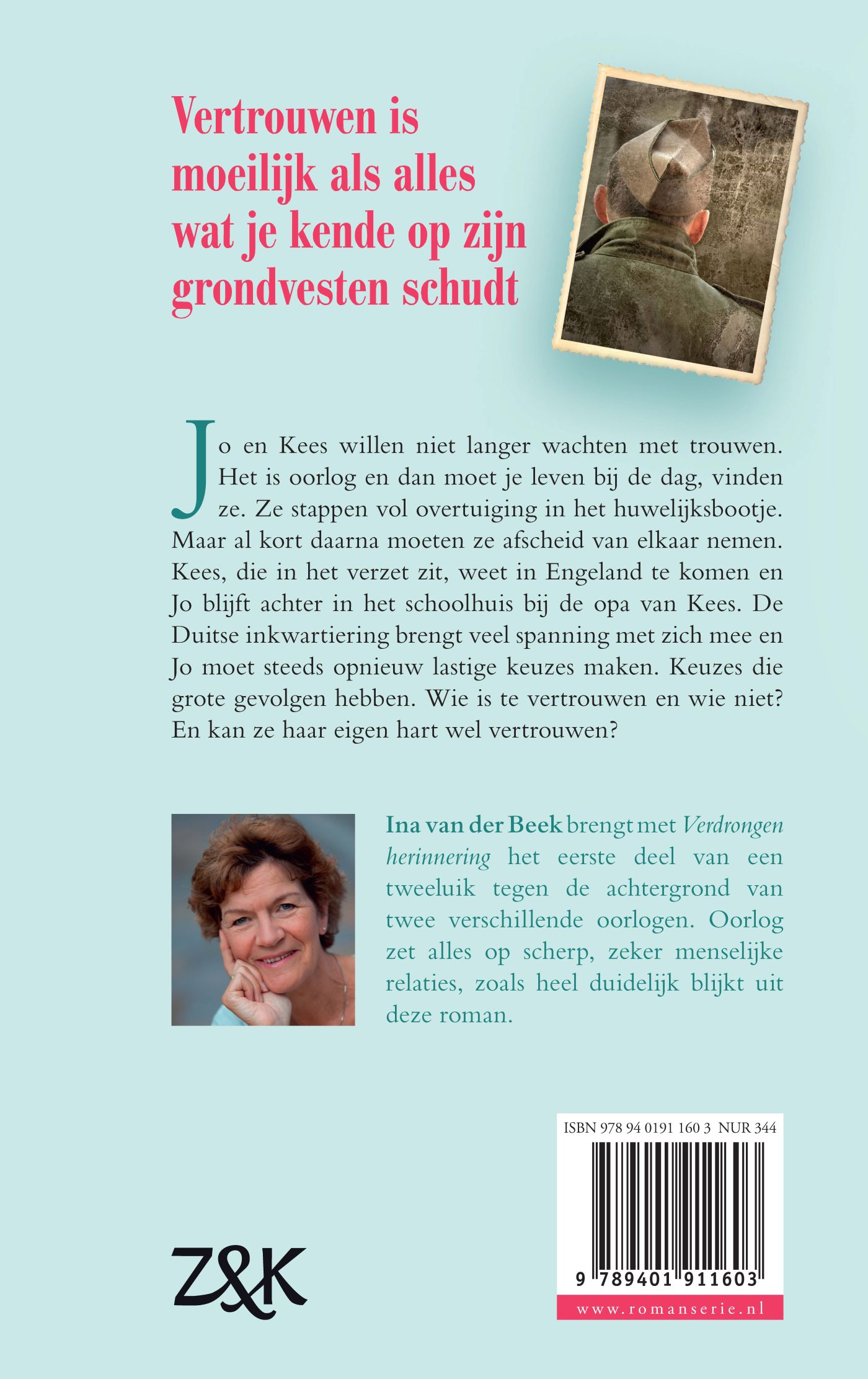 Achterkant van Verdrongen herinnering