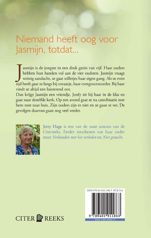 Achterkant van Een grijze parel