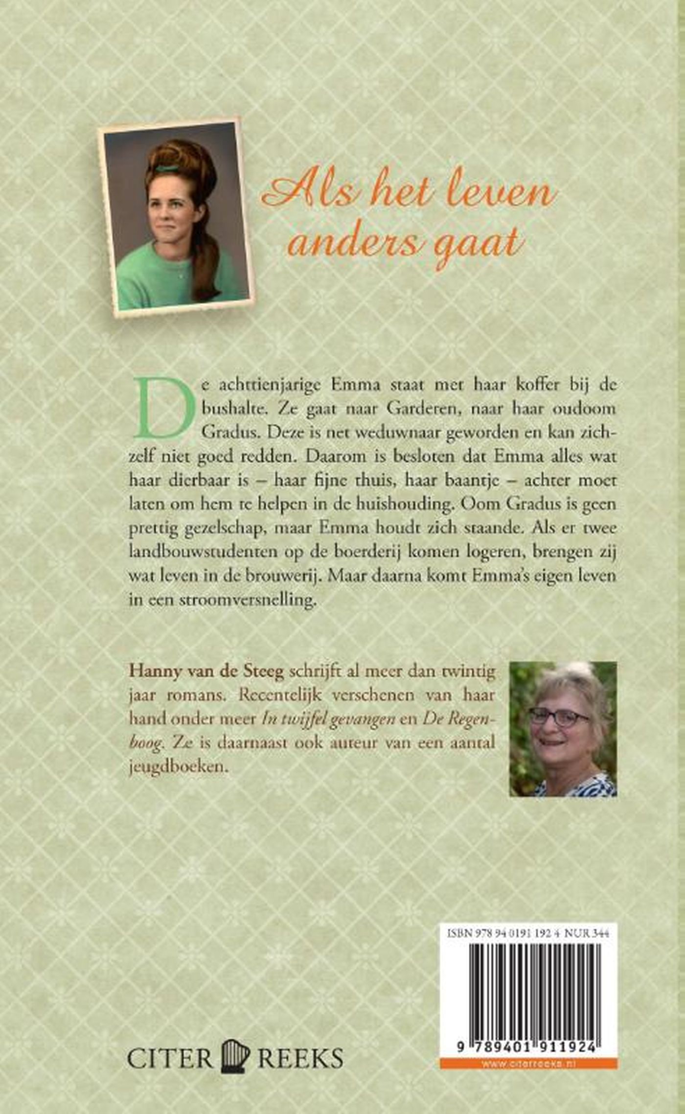 Achterkant van Weerloos hart