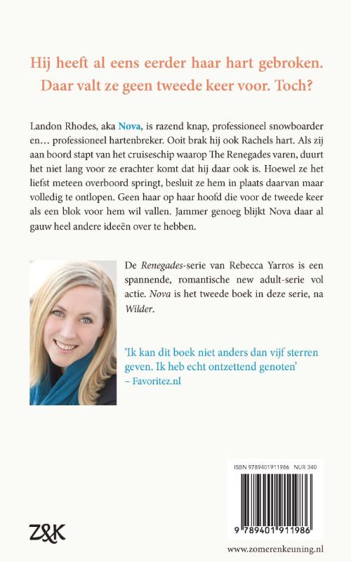 Achterkant van Nova