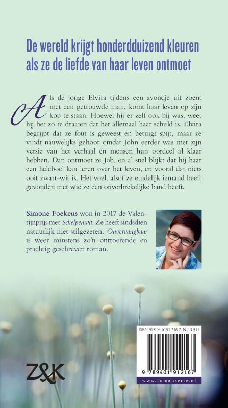 Achterkant van Onvervangbaar