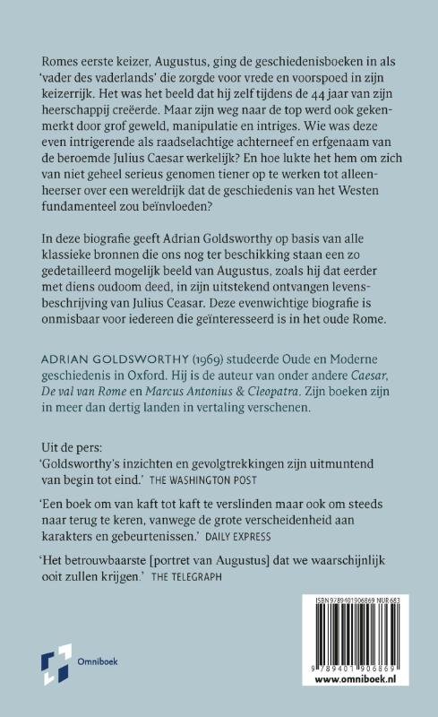 Achterkant van Augustus