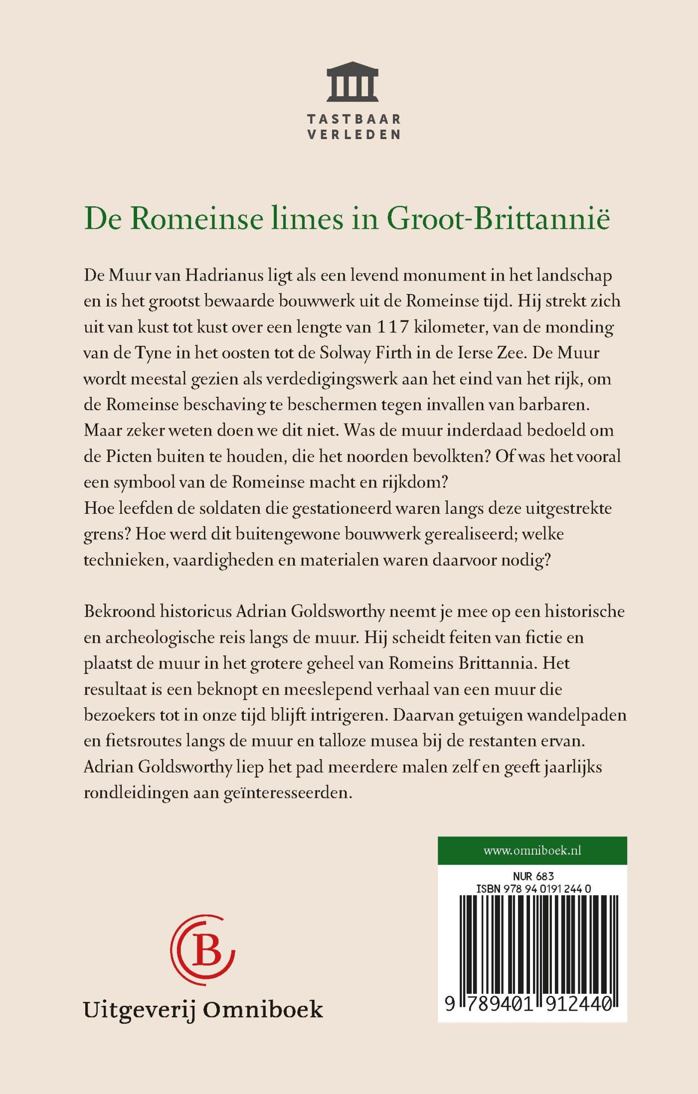 Achterkant van De Muur van Hadrianus