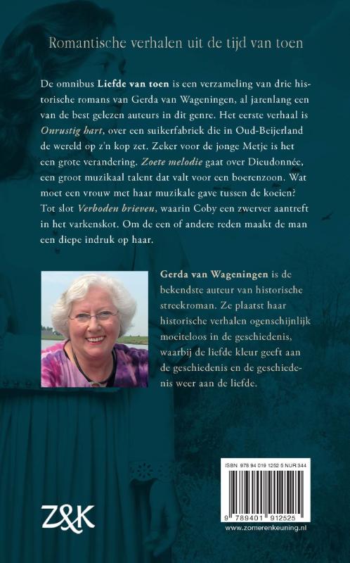 Achterkant van Liefde van toen
