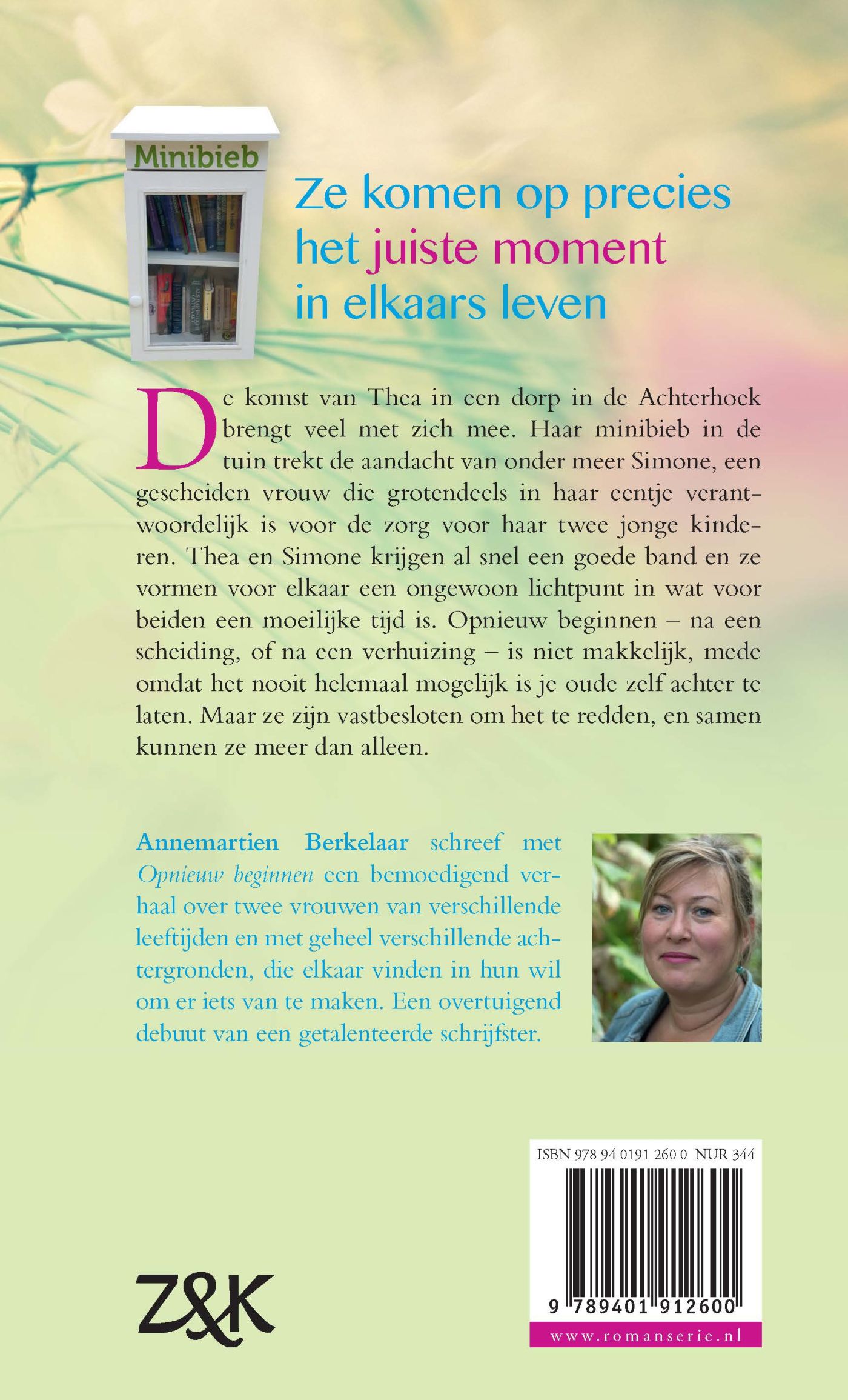 Achterkant van Opnieuw beginnen