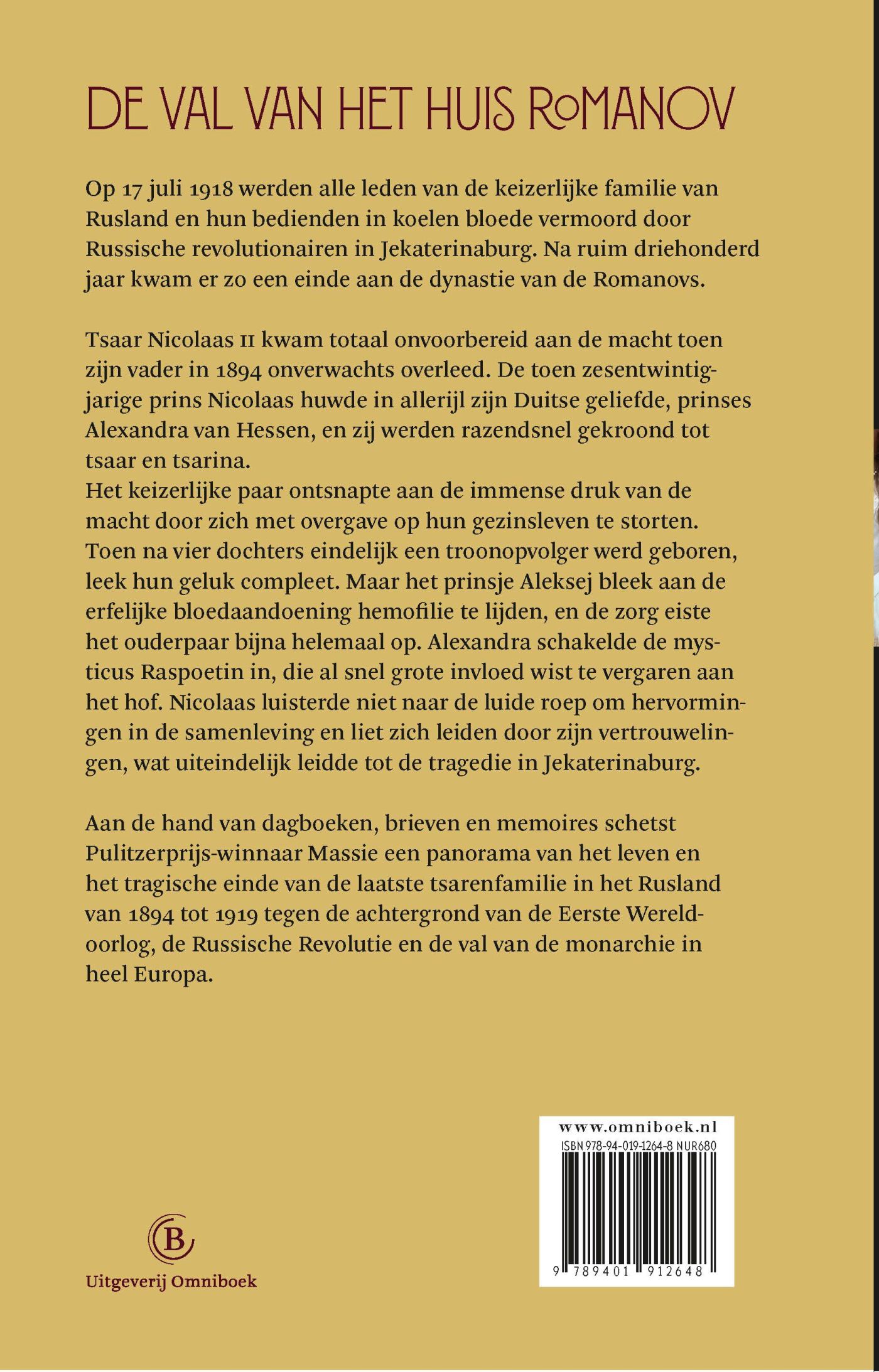 Achterkant van Nicolaas en Alexandra