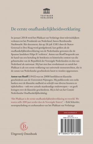 Achterkant van Het Plakkaat van Verlatinge