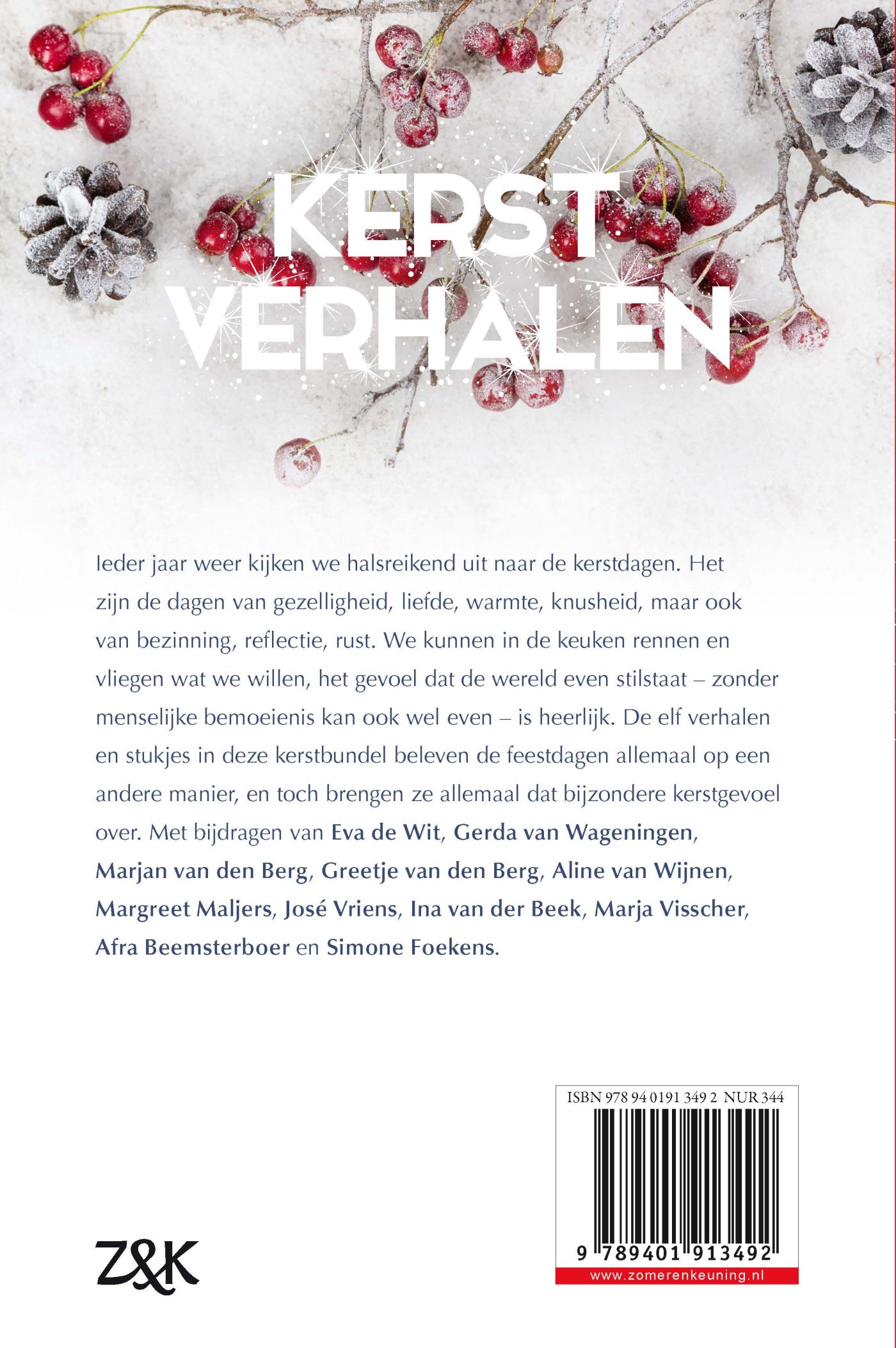 Achterkant van Kerstverhalen