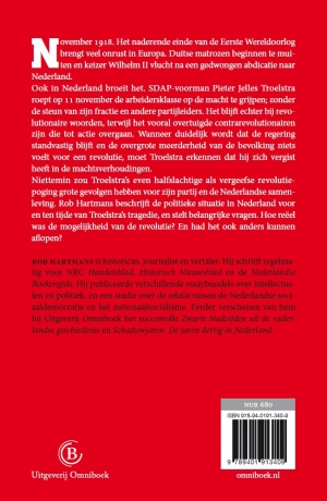 Achterkant van De revolutie die niet doorging
