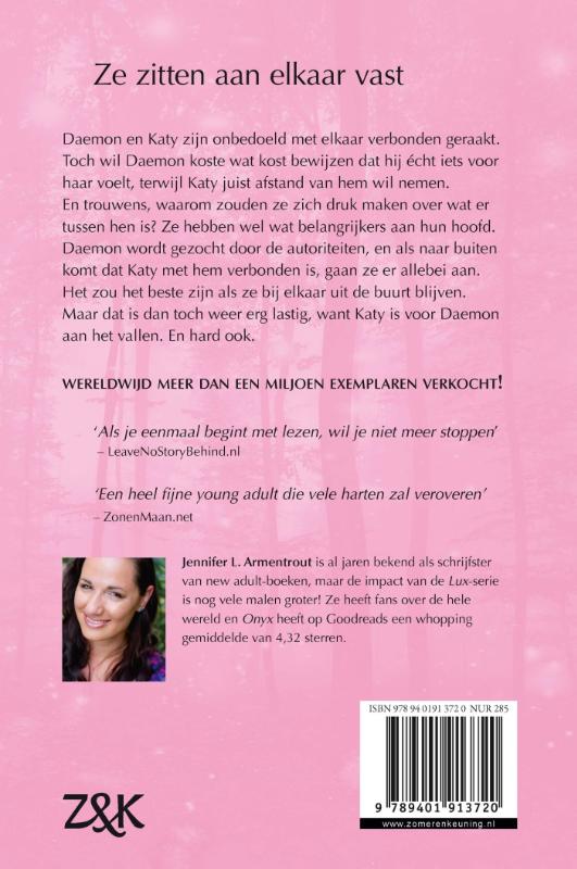 Achterkant van Onyx
