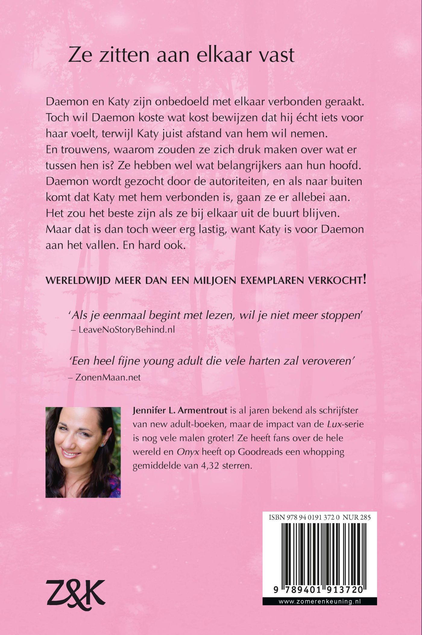 Achterkant van Onyx