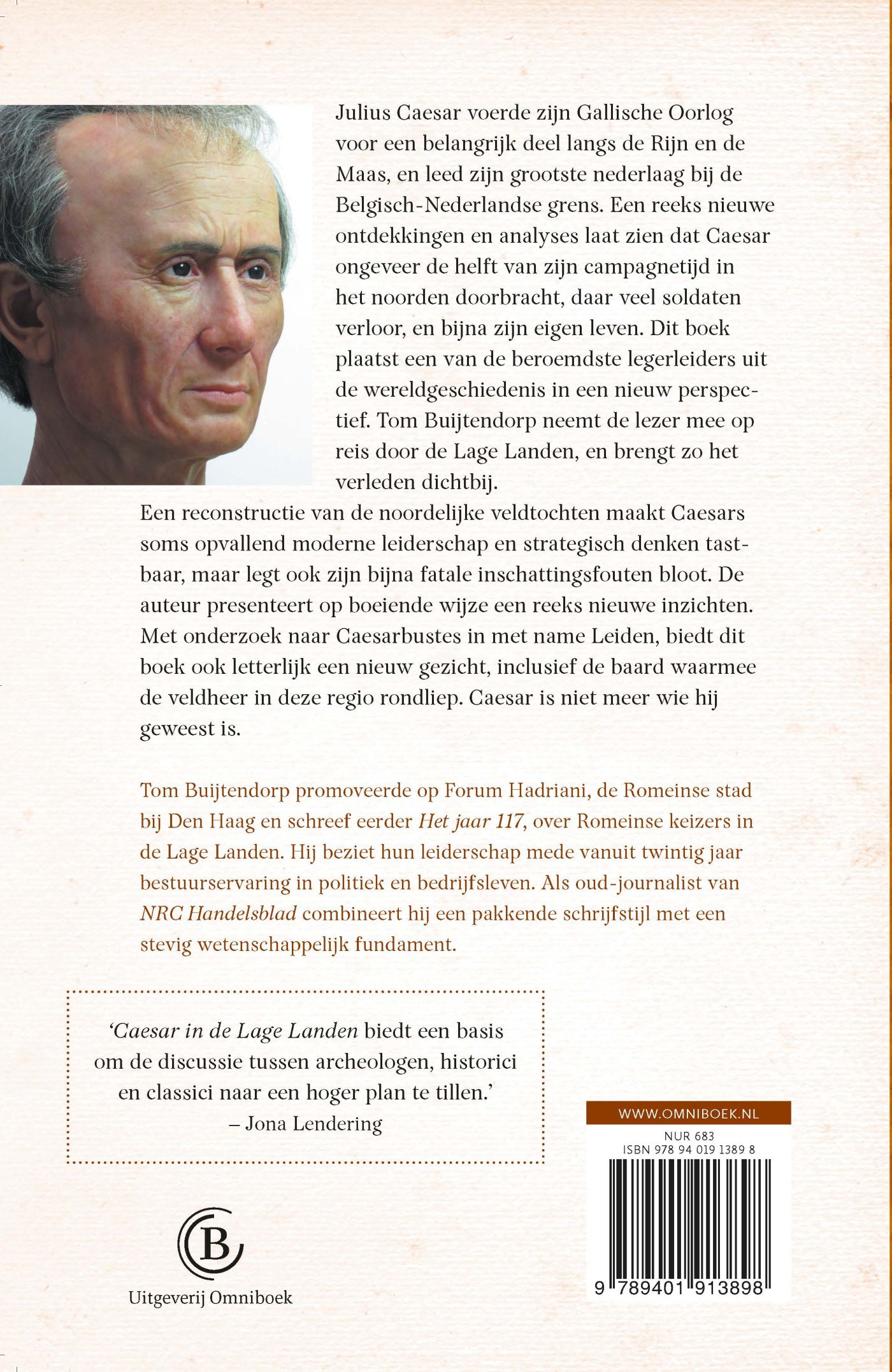Achterkant van Caesar in de Lage Landen