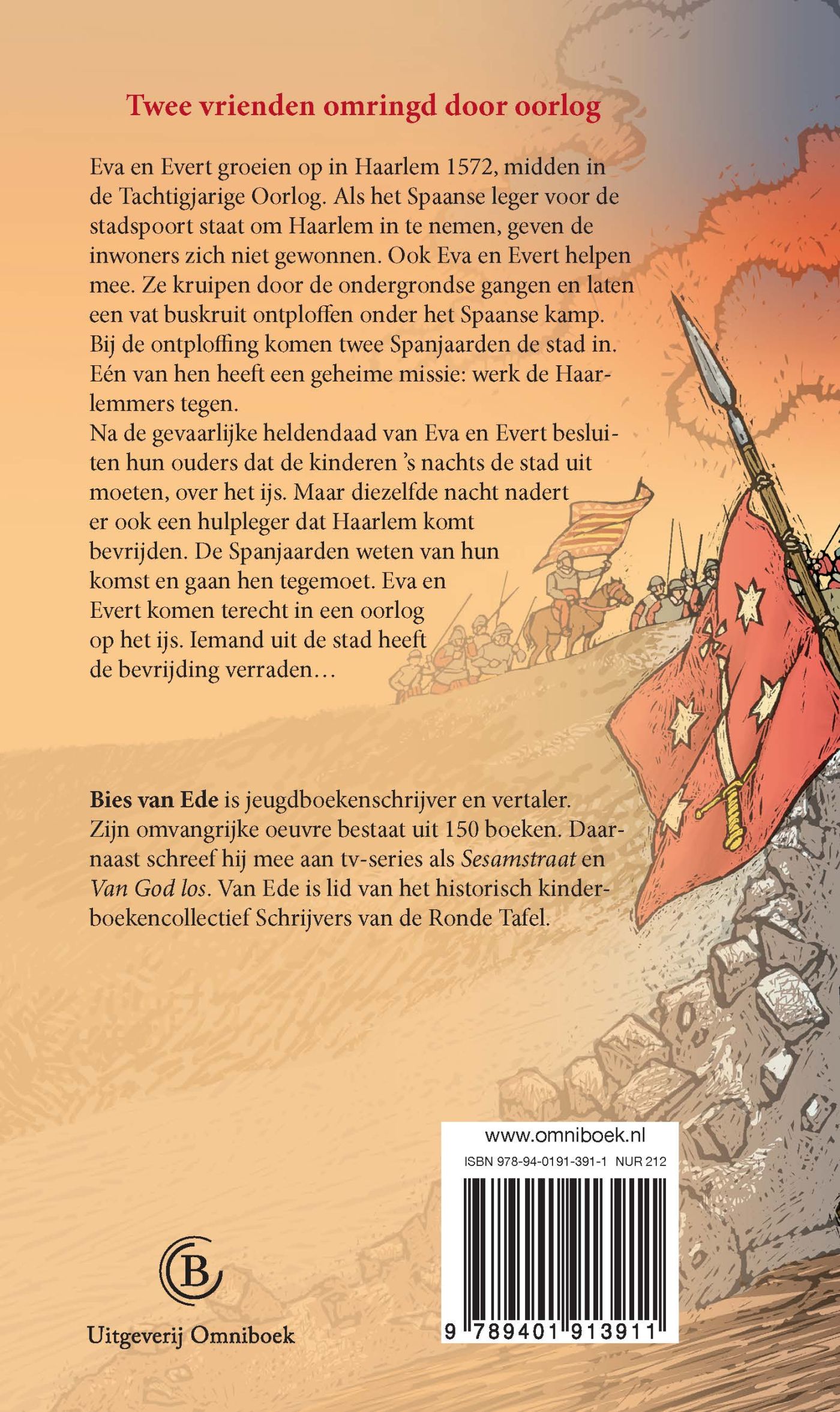 Achterkant van Vrienden onder vuur