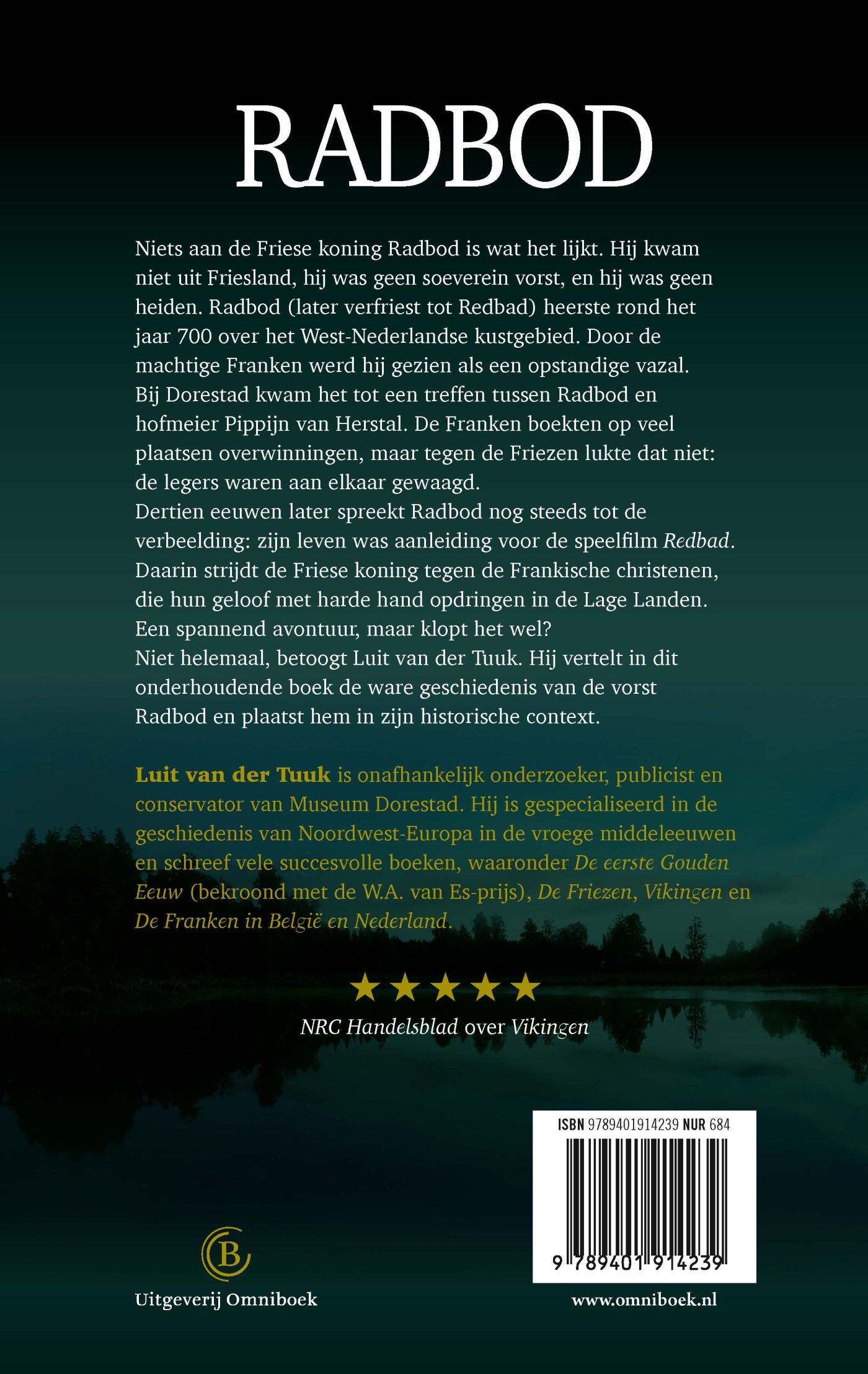 Achterkant van Radbod